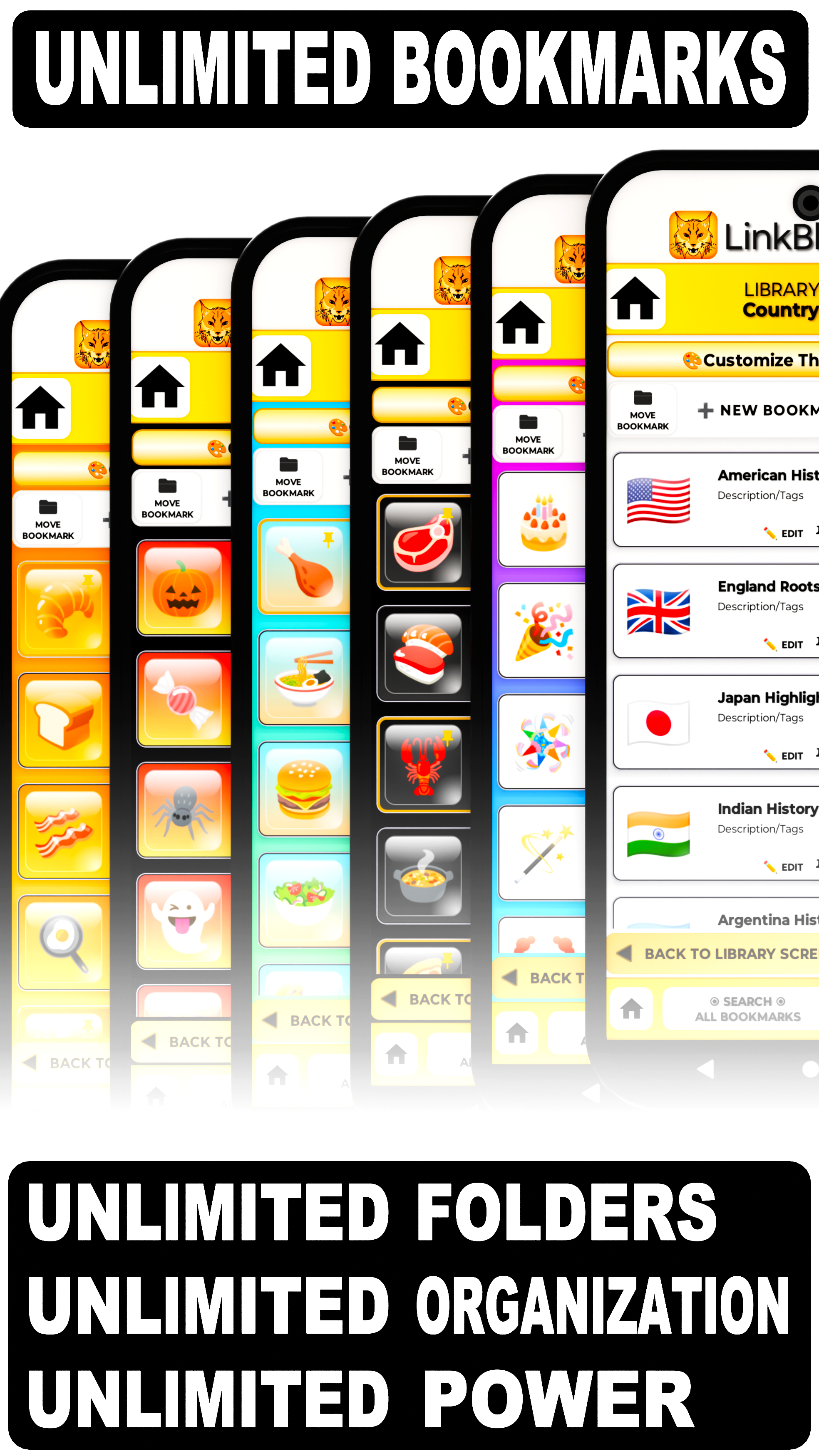 Unlimited Bookmarks