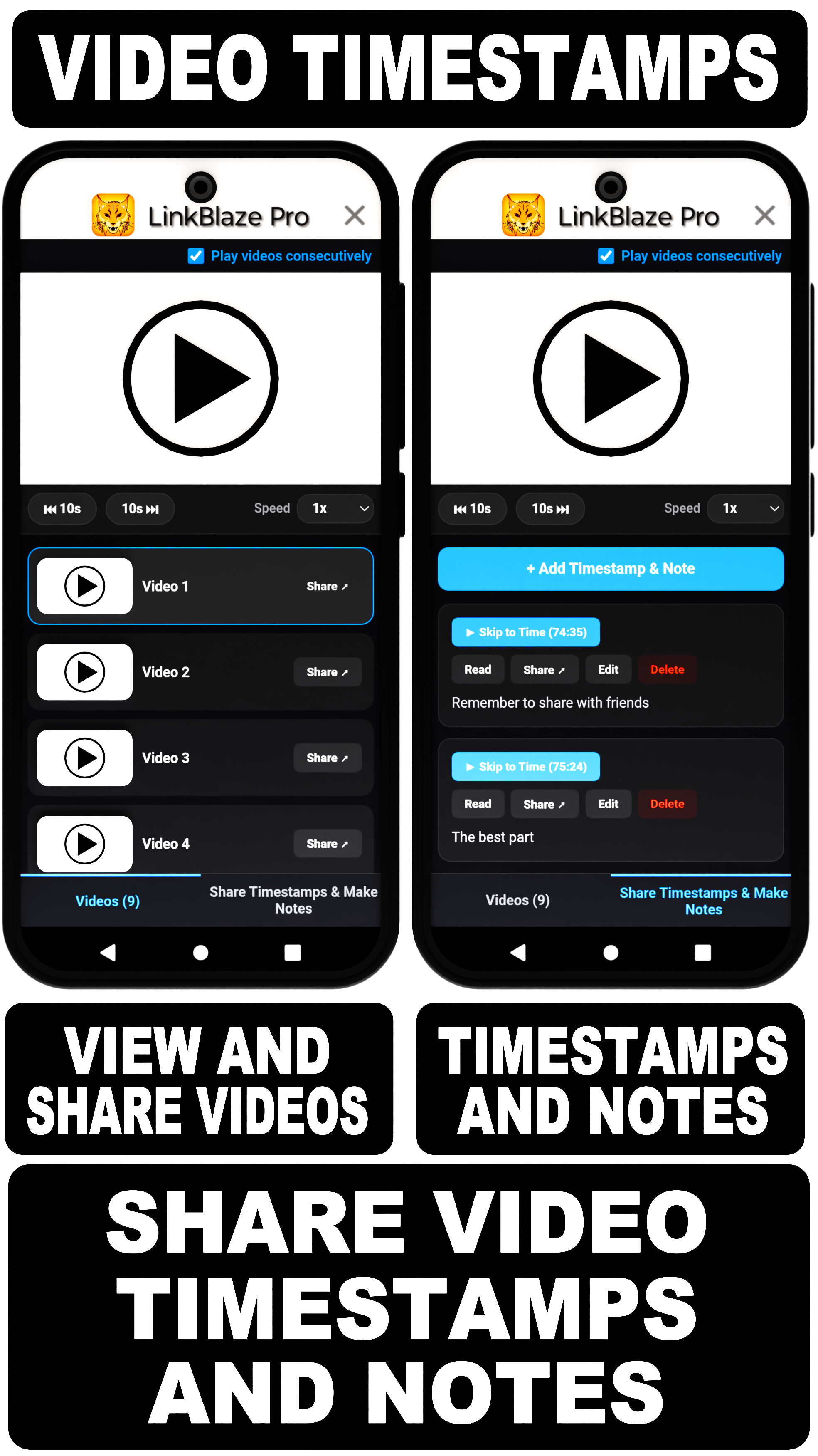 Video Timestamps